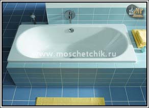 Установка ванны