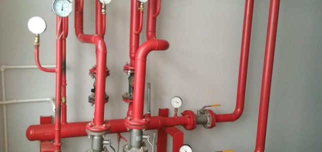 Монтаж коллекторного узла системы отопления